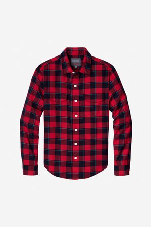 Men's Flannel Shirt | Red Eynort Plaid | Bonobos