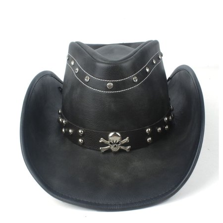 Classial Western Cowboy Leather Hat With Tassel For Men Women Wide Brim Winter Hat | Wish
