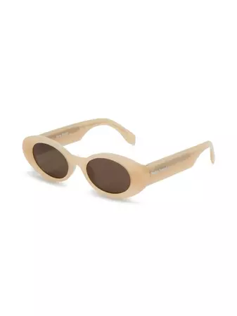 Palm Angels Gilroy oval-frame Sunglasses - Farfetch