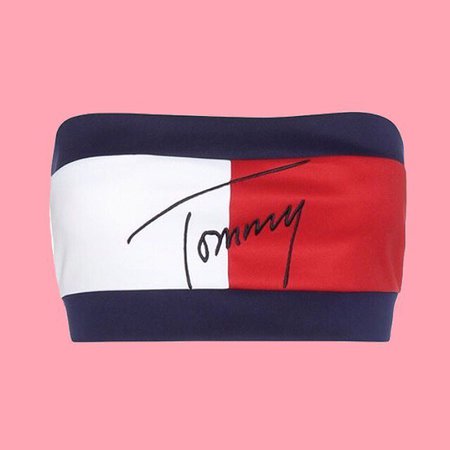 @pngbaddie - tommy hilfiger top png🍒 - give credit if... | Picdeer