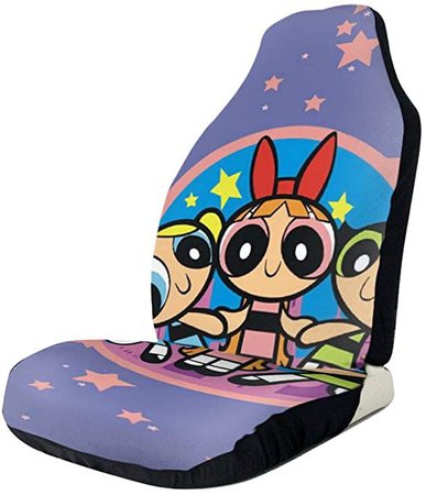 Amazon.com: HJFRDVBNT Powerpuff Girls Truck Car Seat Covers Cartoon Compatible Fits for Most Car,Universal: Home & Kitchen