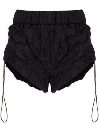 Dion Lee crinkled-finish Short Shorts - Farfetch