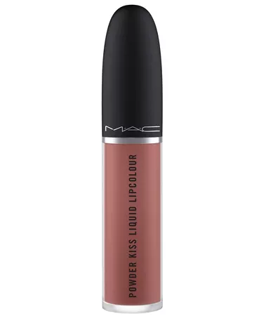 MAC Powder Kiss Liquid Lipcolour - Over The Taupe