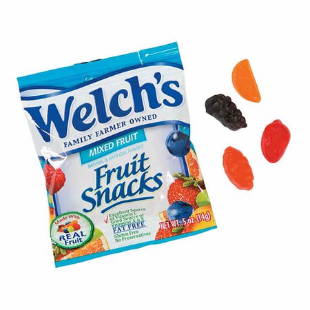Bulk Welch’s Fruit Snacks® Mixed Fruit Packs - Case | Oriental Trading