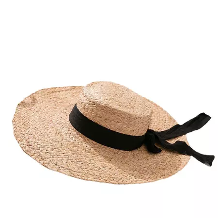 Women's Fashionable And Personalized Straw Hat
