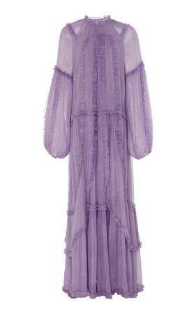 Sabina Sheer Overlay Gown by Ulla Johnson | Moda Operandi