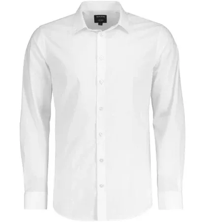 mens smart cut away collar shirt white longsleeve tight fit - Google Search