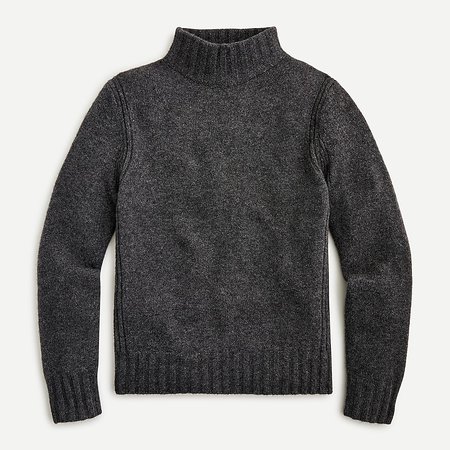 J.Crew: Mockneck Sweater In Supersoft Yarn For Women