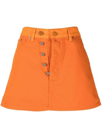 GANNI button-up Miniskirt