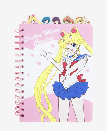 sailor moon notebook