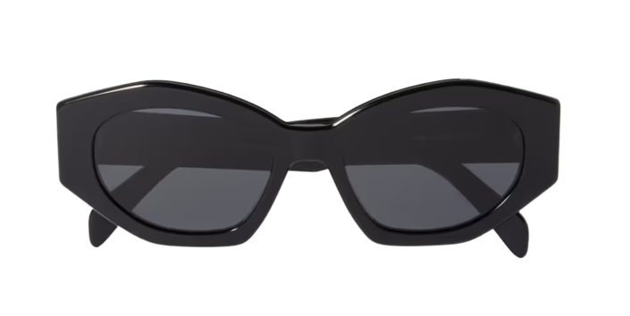 CELINE EYEWEAR Triomphe cat-eye acetate sunglasses