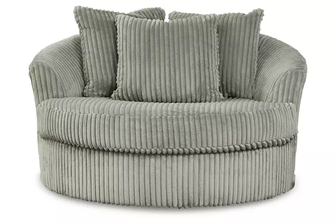 Lindyn Oversized Swivel Accent Chair | Ashley