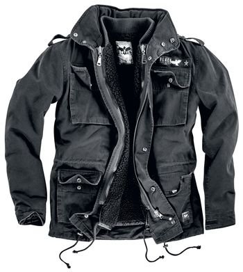 Army Field Jacket | Black Premium by EMP Winter Jacket | EMP