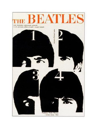 A Hard Day's Night, The Beatles Art at AllPosters.com