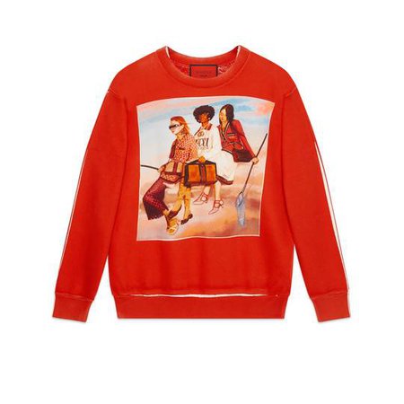 Oversize #GucciHallucination sweatshirt - Gucci Sweatshirts & Hoodies 469250X3P716310