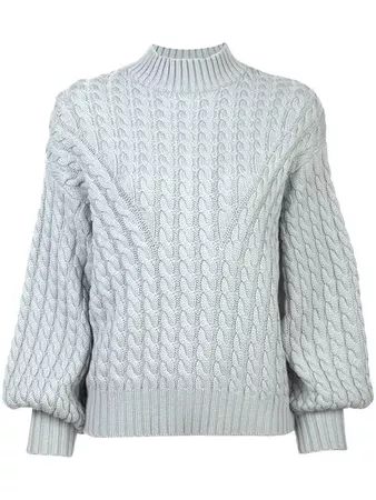 Zimmermann Tempest Cable Knit Jumper