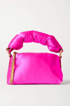 Pillow Mini Padded Duchesse-satin Tote - Pink