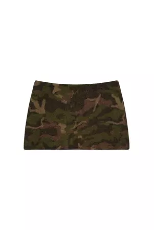 Camo Mini Skirt — Tank Air