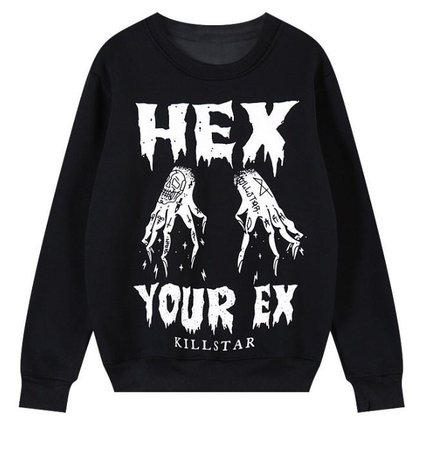 Hex Your Ex Sweatshirt - KILLSTAR