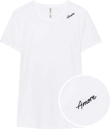 SUPIMA® Cotton Embroidered T-Shirt