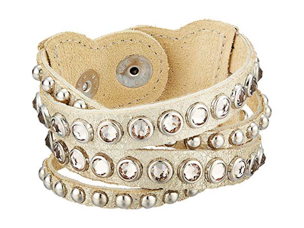 Leatherock B506 leather cuff bracelet