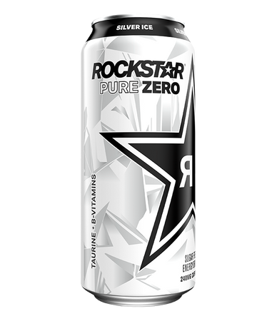 Rockstar Energy Silver Ice