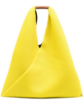 MM6 Maison Margiela Japanese mesh tote bag yellow S54WD0039PR992 - Farfetch