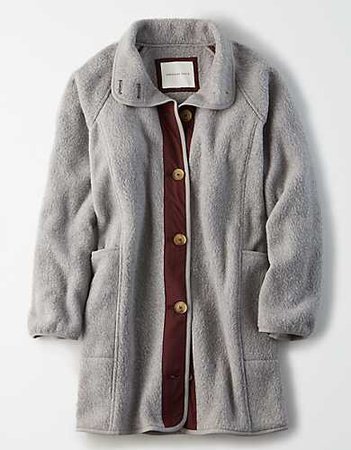 AE Fleece Coat grey