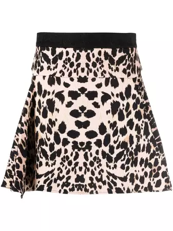 Roberto Cavalli cheetah-print Mini Skirt - Farfetch