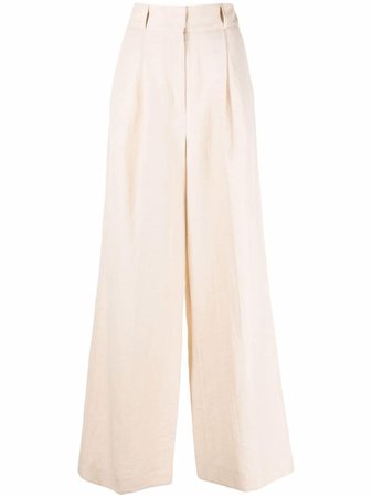 Dorothee Schumacher high-waisted flared trousers - FARFETCH