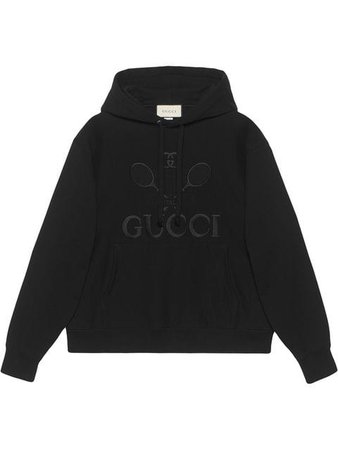 Gucci Hooded sweatshirt with Gucci Tennis $1,400 - Buy Online AW19 - Quick Shipping, Price