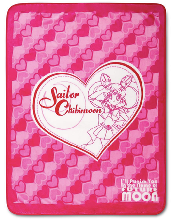 Sailor Chibi Moon Fleece Blanket - Sailor Moon ~ Spencer’s