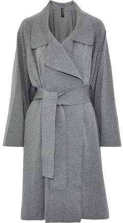 Dolman 80's Belted French Cotton-blend Terry Coat