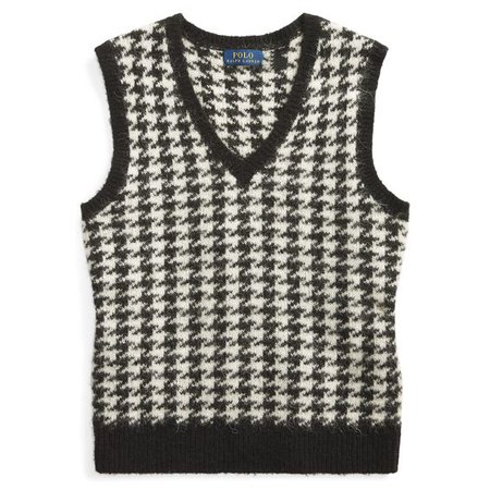 Ralph Laure Wool-Blend Sweater Vest