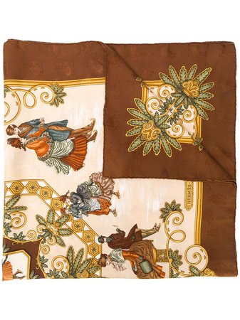 Hermès Pre-Owned Jois d' Hivier Printed Scarf - Farfetch