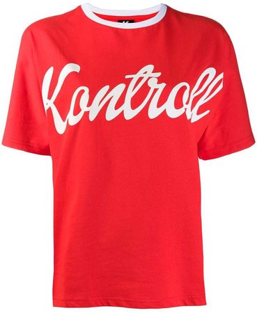 Kappa Kontroll logo printed T-shirt