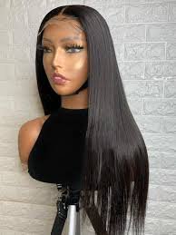 baddie lace front wigs on the mannequin - Google Search