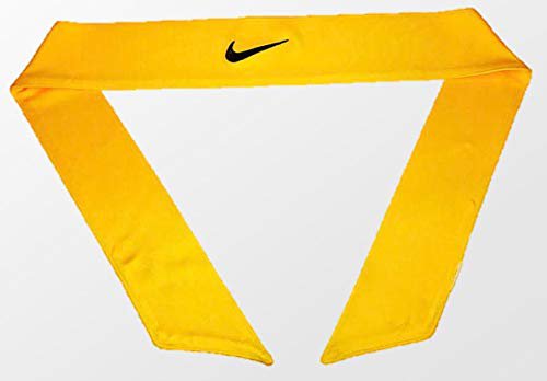 Amazon.com: Yellow Custom Nike Dri-Fit Head Tie Headband 2.0 - White Black - Sports: Handmade