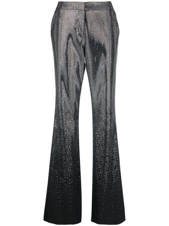 Off-White crystal-embellished wide-leg Trousers - Farfetch