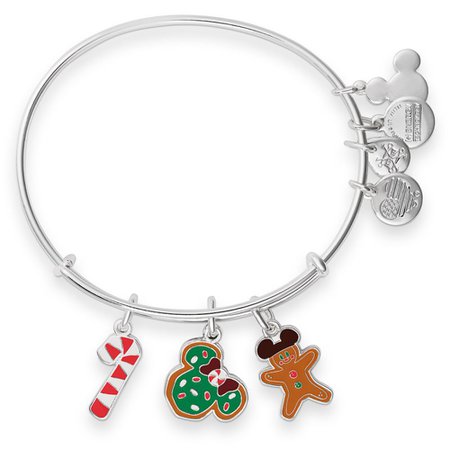 Minnie Mouse Holiday Food Bangle by Alex and Ani | shopDisney