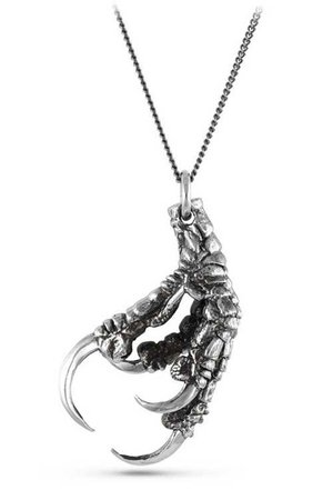 Crow Claw Necklace by Lost Apostle | Gothic Jewellery