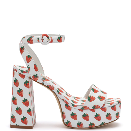 strawberry heels