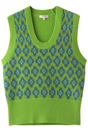 green and purple tank top no sleeve