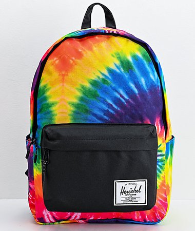 Herschel Supply Co. Classic XL Rainbow Tie Dye Backpack | Zumiez