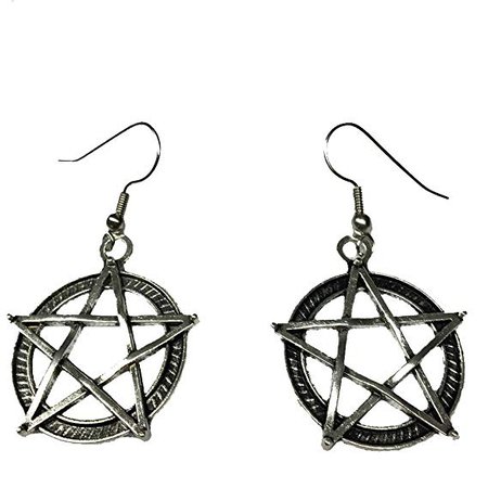 Amazon.com: Supernatural Pentagram Earrings: Toys & Games