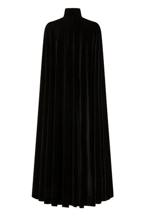 Thalia Black Velvet Gothic Cape by Necessary Evil | Ladies