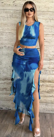 blue co-ord