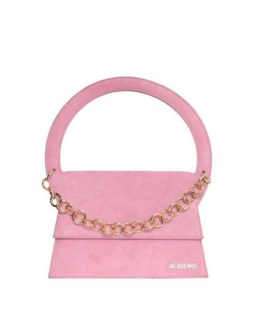 Jaquemus pink bag