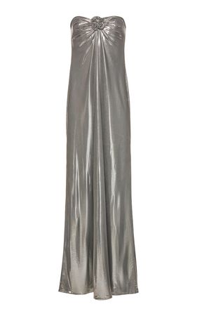 Strapless Metallic Maxi Dress By Magda Butrym | Moda Operandi