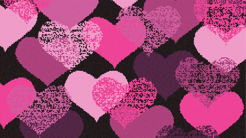 Pink Heart Wallpaper #2